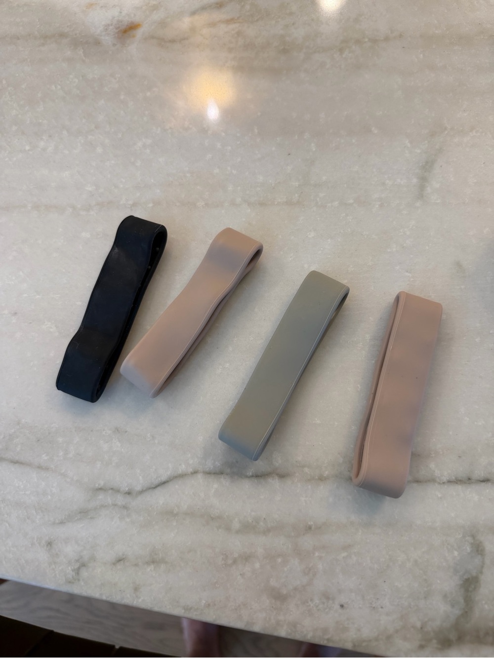 Pony-O - Set of 4 in Black, Taupe, and Gray